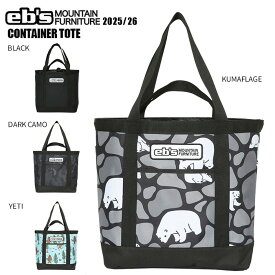 25-26 eb's エビス CONTAINER TOTE コンテナトート トートバッグ スポーツ スノボ アウトドア スノーボード ブーツバッグ 旅行