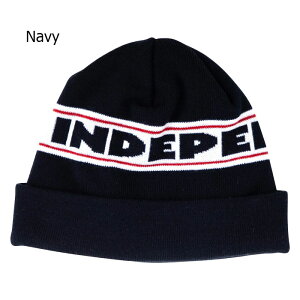 �y�J�n4���Ԍ���!15%OFF���N�[�|���z�z����zINDEPENDENT �C���f�B�y���f���g �r�[�j�[ �X�q �X�P�{�[ �j�b�g�X BAR LOGO BEANIE 24SP BLACK dark grey NAVY SKATE �X�g���[�g