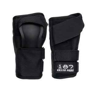 187 KILLER PADS PRO WRIST GUARD S M L XL BLACK 187 �L���[�p�b�h �v���@���X�g�K�[�h�@�Z�[�t�e�B�[�p�b�h �X�P�{�[ �G�N�X�g���[�� ��