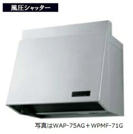 渡辺製作所 レンジフード WAP-75AG(シルバー) 幅75cm ※沖縄、離島、北海道への販売は出来ません。北海道は別途送料5,000円でよろしければ販売可能。