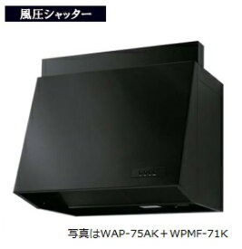 渡辺製作所 レンジフード WAP-60AK(ブラック) 幅60cm ※沖縄、離島、北海道への販売は出来ません。北海道は別途送料5,000円でよろしければ販売可能。