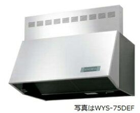 【WYS-60DEF】幅60cm H=30cm幕板付(全高70cm用) 同時給排＋排気電動シャッター 渡辺製作所製レンジフード ※沖縄、離島への販売は不可