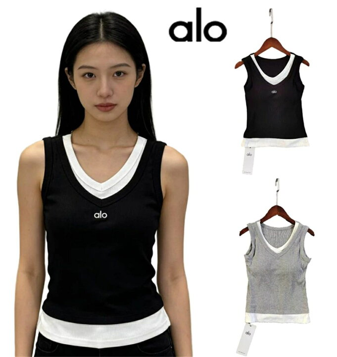 楽天市場】☆ALOYoga☆Alo Yoga インナー タンクトップ 綿100 