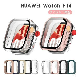 HUAWEI WATCH FIT5 �P�[�X �J�o�[ �����K���X �t���K���X�t�B�����t�� ���� �}�b�g �S�ʕی� �t�@�[�E�F�C�E�H�b�` �t�B�b�g3 �N���A HUAWE �n�[�h�P�[�X �t���ی�t�B�������