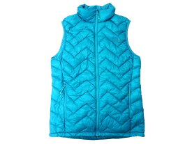 THE NORTH FACE ノースフェイス ナイロン DWR撥水加工 PREMIUM GOOS DOWN ダウンベスト NFV1DG52 ターコイズ 90(S) ▲026▼20804r01