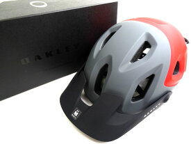 OAKLEY オークリー DRT5 EUROPE MIPS搭載 サイクリング MTB トライアスロン スポーツ用 ヘルメット 99479EU 定価2.2万 ブラック×レッド M ▲060▼20128m04