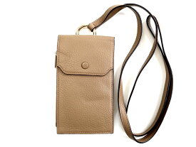 OAD NEW YORK PHONE WALLET 本革 カードケース 小銭入れ ストラップ付 スマホケース OAD162 定2.7万 ポルチーニ▲025▼20713k10