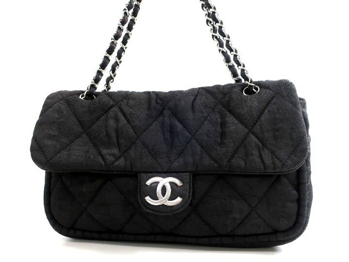 楽天市場】中古 CHANEL シャネル イタリア製 リネン マトラッセ 