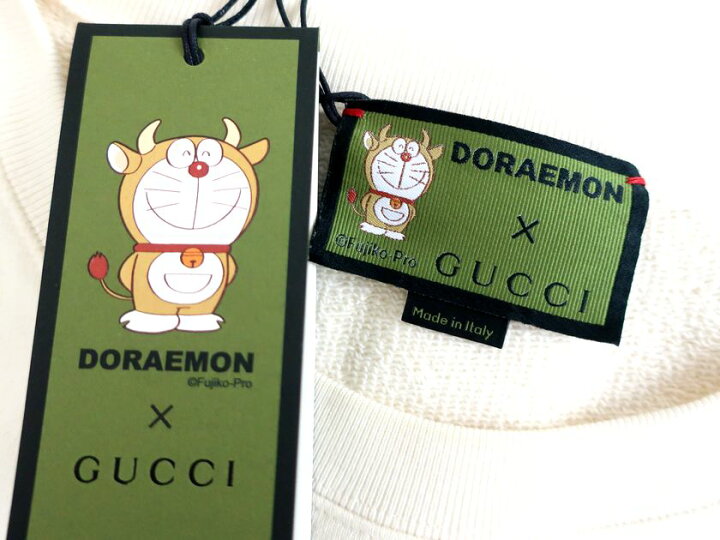 楽天市場】【中古】【新古品・未使用品】GUCCI × DORAEMON グッチ 