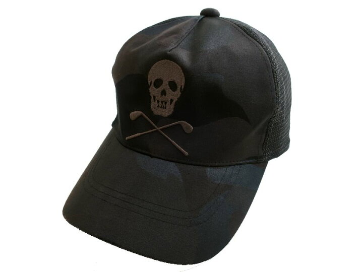 楽天市場】MARK & LONA マーク＆ロナ 日本製 Gage Mesh Cap スカル刺繍  