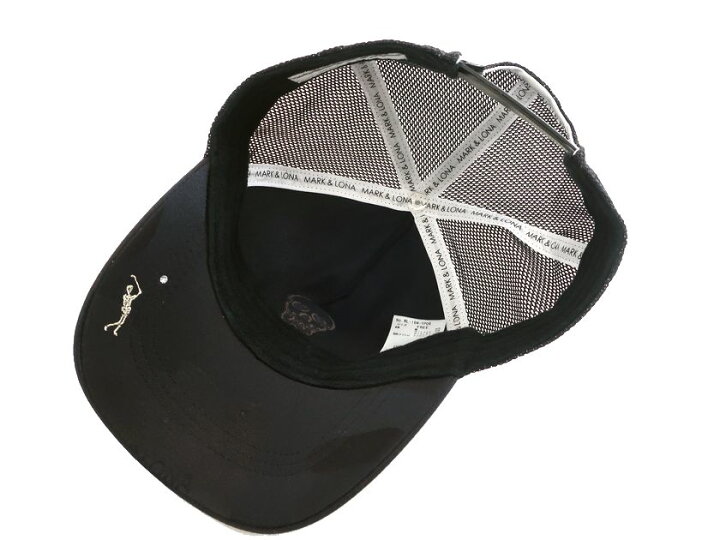 楽天市場】MARK & LONA マーク＆ロナ 日本製 Gage Mesh Cap スカル刺繍  