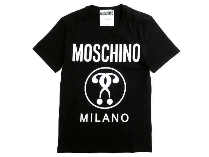楽天市場】MOSCHINO COUTURE! モスキーノ ロゴプリント クルー  
