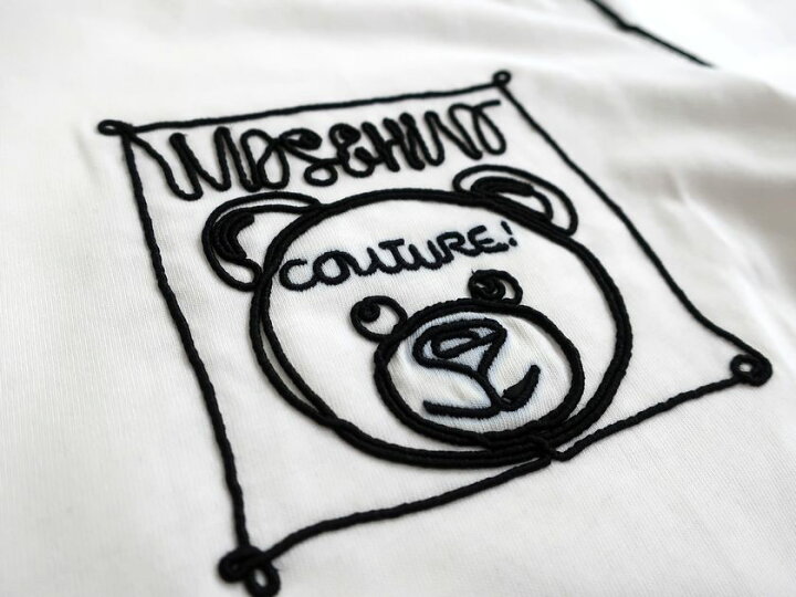 楽天市場】MOSCHINO COUTURE! モスキーノ イタリア製 ステッチ  
