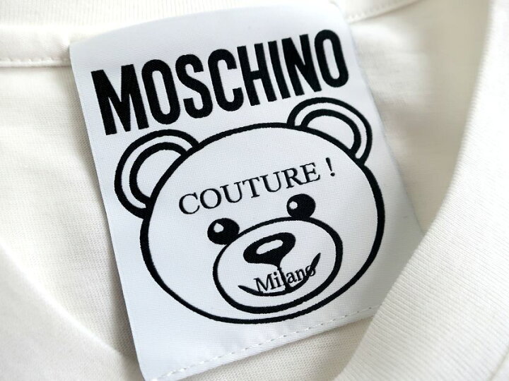 楽天市場】MOSCHINO COUTURE! モスキーノ イタリア製 ステッチ  