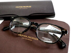 OLIVER PEOPLES オリバーピープルズ 日本製 SARVER-LA べっ甲調 ボストン ウェイントン サングラス 眼鏡 アイウェア 7962 定価3.3万 ブラック クリアイエロー 49□20-145▲054▼30811k13