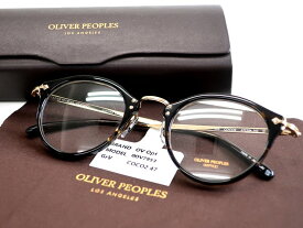 OLIVER PEOPLES Limited Edition オリバーピープルズ リミテッドエディション 日本製 505 COCO2 雅 べっ甲調 彫刻デザインメタルテンプル ボストン メガネ 眼鏡 サングラス アイウェア 7953 定価3.4万 ブラウン ゴールド 47□24-142▲135▼30816k04