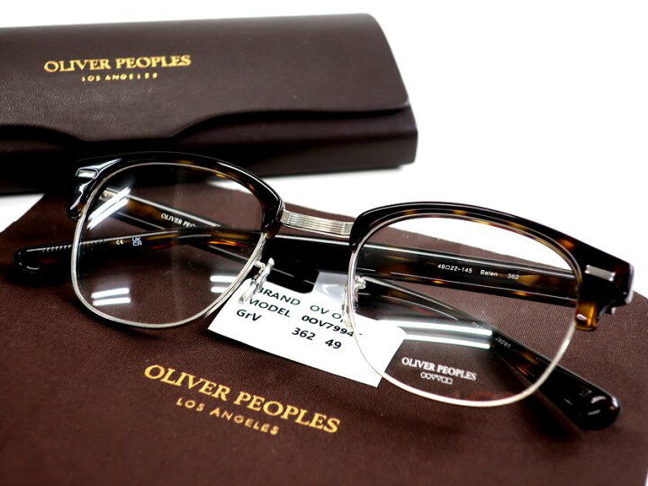 楽天市場】OLIVER PEOPLES オリバーピープルズ 日本製 Balen べっ甲調 
