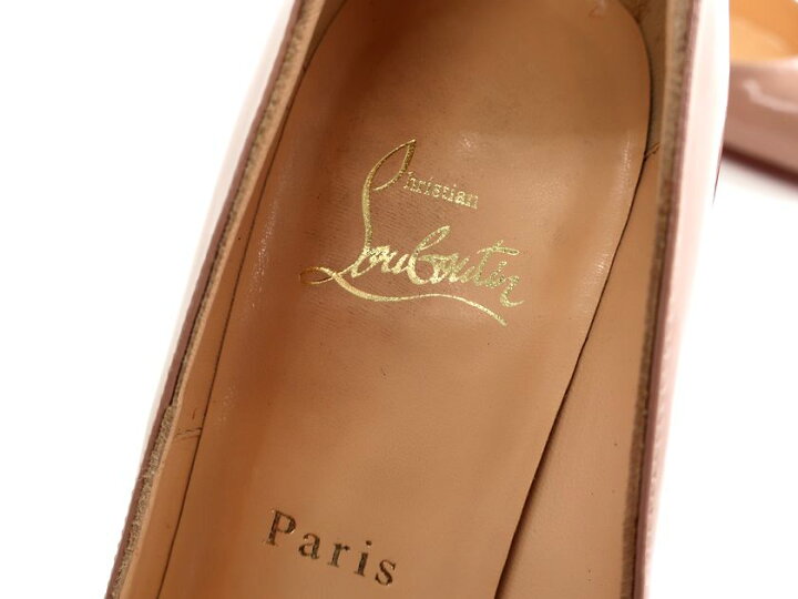 楽天市場】中古□美品 Christian Louboutin Paris クリスチャン 
