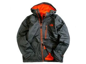 THE NORTH FACE ザ ノースフェイス M REARDON JKT HYVENT ストライプ柄 ナイロン ダブルジップ リアドン ジャケット スキー スノーボード スノボウェア NFB07B55 グレー M▲084▼40112k01