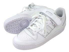 【中古】【新古品・未使用品】adidas アディダス FORUM LOW フォーラム ロー 3ストライプ ベルクロ レザー スニーカー シューズ 靴 FY7755 定価1.2万 ホワイト 25.5-01 26.0-02 27.0-03 27.5-04 28.0-05 28.5-06 29.0-07▲030▼40125k01_g