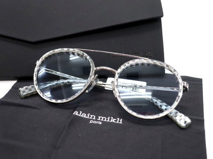 楽天市場】alan mikli アランミクリ イタリア製 DALOU ダミエ ダブル  