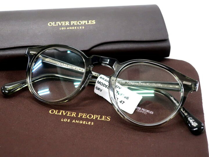 楽天市場】OLIVER PEOPLES オリバーピープルズ イタリア製 Gregory  