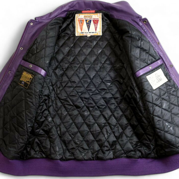 楽天市場】AVIREX アヴィレックス VARSITY JACKET CROWN LOGO クラウン 