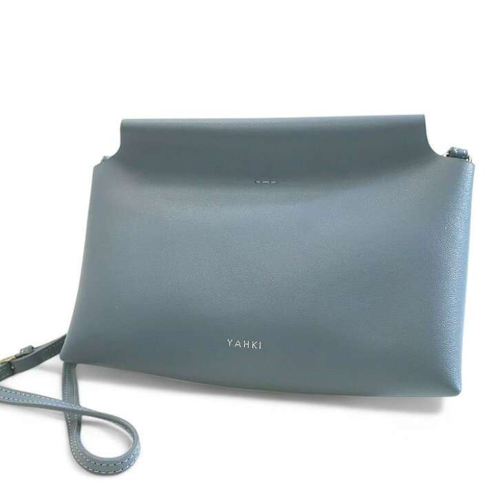 楽天市場】YAHKI ヤーキ CROSS BODY BAG SOFT W FACE レザー 台形型 