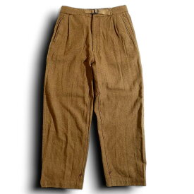nanamica MOUNTAIN ナナミカ マウンテン Field Stroll Pant ウールナイロンヘリンボーン フィールド ストロール パンツ SUCF365 定価3.4万 ブラウン 30-01 32-02▲068▼50226k03