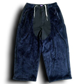 【中古】【新古品・未使用品】THE NORTH FACE PURPLE LABEL by nanamica ザ ノースフェイス パープルレーベル ナナミカ RP Field Pants POLARTEC 千鳥格子柄 フリース切替 フィールドパンツ N24FC104 定価3.3万 ネイビー M▲078▼50226k10