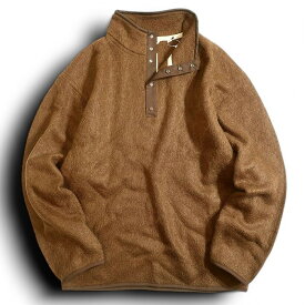 nanamica ナナミカ Pullover Mohair Sweater ウール モヘヤ プルオーバー セーター S24FJ029U 定価4.6万 ブラウン M-01 L-02 XL-03▲098▼50228k02