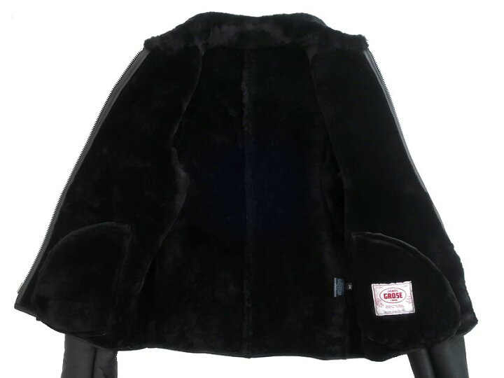 楽天市場】JAMES GROSE ジェームスグロース 英国製 本革 Shearling 