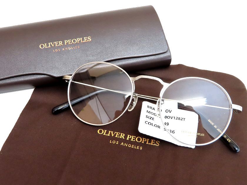 OLIVER PEOPLES LOS ANGELES オリバーピープルズ 日本製 Archive OV サングラス メガネ 眼鏡 OV1282T  シルバー グレー 49▲108▼30623t01 | CRAWLER