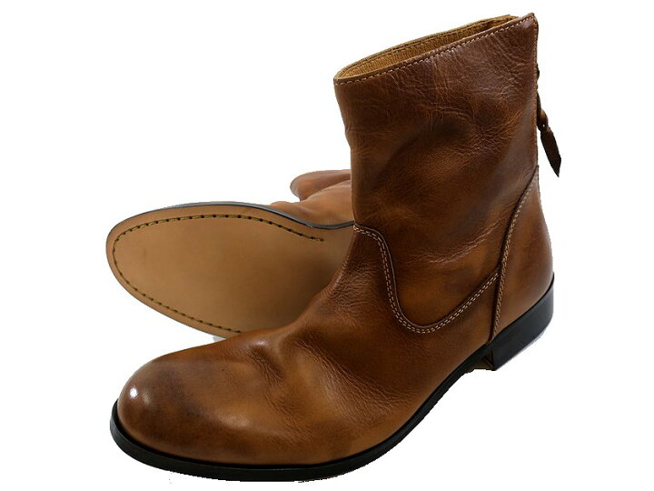 楽天市場】PADRONE パドローネ 日本製 BACK ZIP BOOTS バックジップ 