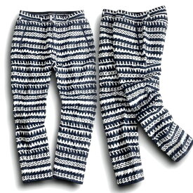 【中古】【新古品・未使用品】PEARLY GATES パーリーゲイツ ゴルフ 天竺ニット DiAPLEX ロゴボーダー柄 中綿キルティング ロングパンツ ゴルフウェア 053-2231107 定価3.6万 ネイビーブラック ホワイト 3-01 4-02 5-03 6-04 7-05 ▲040▼50206w07