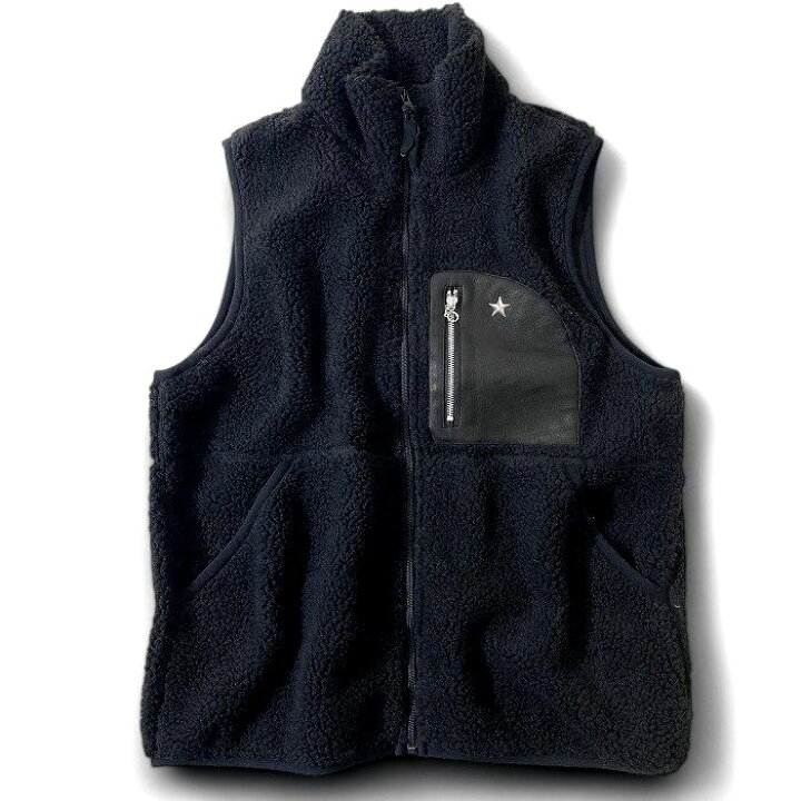 楽天市場】Schott N.Y.C. ショット LEATHER POCKET PILE VEST レザー 