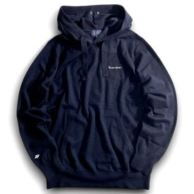 【中古】【新古品・未使用品】PEARLY GATES パーリーゲイツ ゴルフ ESSENTIAL SERIES カシミヤ混 ポイント刺繍 薄手 無地 長袖 ニット セーター フーディ プルオーバー ゴルフウェア 053-2970053 定価4.9万 ダークネイビー 4-01 5-02 ▲055▼50228w05