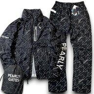 【中古】【新古品・未使用品】PEARLY GATES パーリーゲイツ ゴルフ 撥水×防風 Nyドビー ロゴ千鳥柄 2WAY…
