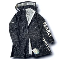 【中古】【新古品・未使用品】PEARLY GATES パーリーゲイツ ゴルフ 撥水×防風 Nyドビー ロゴ×千鳥柄 総…
