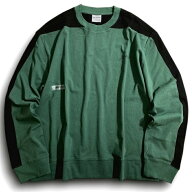 【中古】【新古品・未使用品】STUDENTS GOLF スチューデンツゴルフ ロンド コットン100％ 配色切替 クル…
