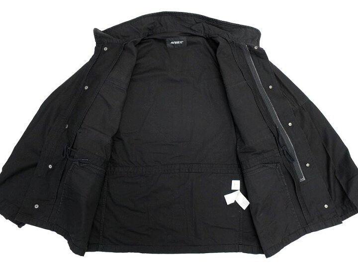 楽天市場】AVIREX アヴィレックス USN PATCH M-65 JACKET コットン 