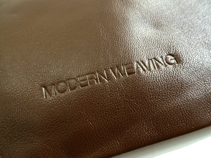 楽天市場】MODERN WEAVING モダンウィービング SLIM LAMB SAC 本革 