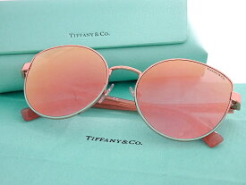 Tiffany & Co. ティファニー イタリア製 キャットアイ サングラス メガネ 眼鏡 アイウエア TF3068 定4.8万 6144/4Z▲054▼30802m04