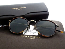 OLIVER PEOPLES オリバーピープルズ 日本製 OV8991S MP-2 雅 ラウンド ボストン サングラス 眼鏡 アイウェア 0OV8991S 定3.8万 DM ▲135▼31208m02