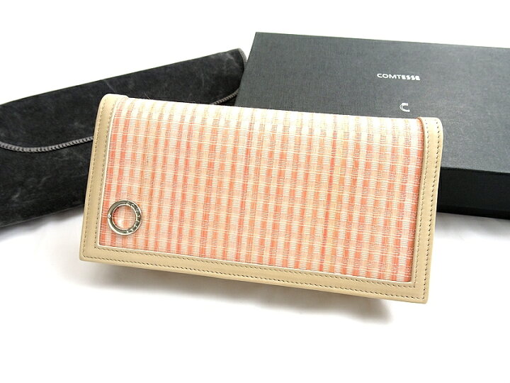 楽天市場】COMTESSE コンテス イタリア製 LONG WALLET 本革 ホースヘア  