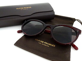 OLIVER PEOPLES オリバーピープルズ 日本製 Desilla ラウンド サングラス メガネ 眼鏡 定3.3万 RBR▲073▼20715m07