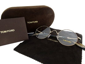 TOM FORD EYEWEAR トム フォード イタリア製 TF5369 メタルフレーム ラウンド メガネ メガネフレーム 伊達メガネ 眼鏡 アイウェア FT5369 定4.8万 036▲078▼20801m02