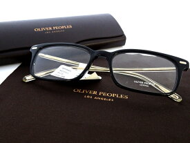 OLIVER PEOPLES オリバーピープルズ 日本製 WEXLEY-J スクエア メガネ メガネフレーム 伊達メガネ 眼鏡 定3.7万 BK/G▲073▼20803m12