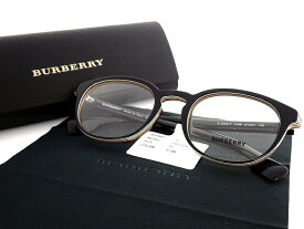 BURBERRY バーバリー イタリア製 2293-F B. STRIPE CHECK COLLECTION ラウンド メガネフレーム メガネ 伊達めがね 眼鏡 アイウェア 0BE2293F 定3万 3798▲072▼20810m09