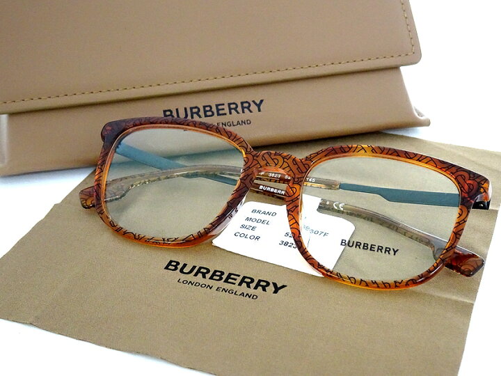 楽天市場】BURBERRY バーバリー イタリア製 2307-F クリア総柄  